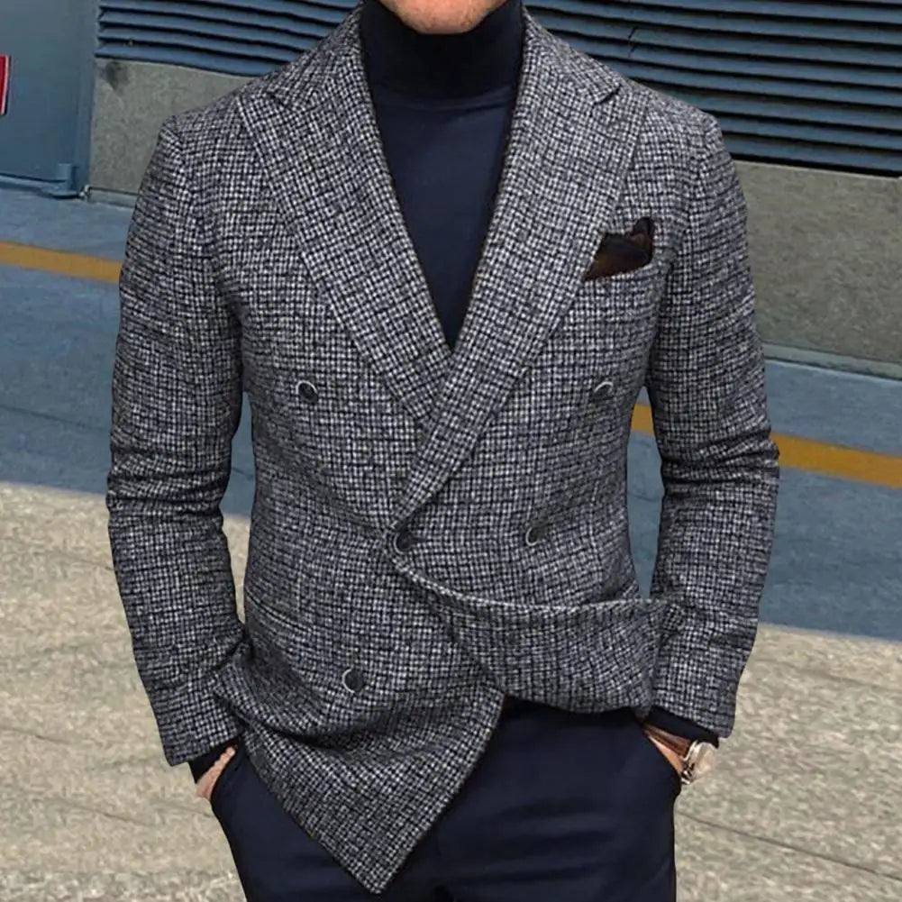 Polyester Single Breasted Suit | Slim-Fit