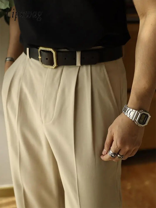 Polyester Double Breasted Suit